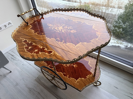 Image 1 of Italian serving trolley – Modello Depositato