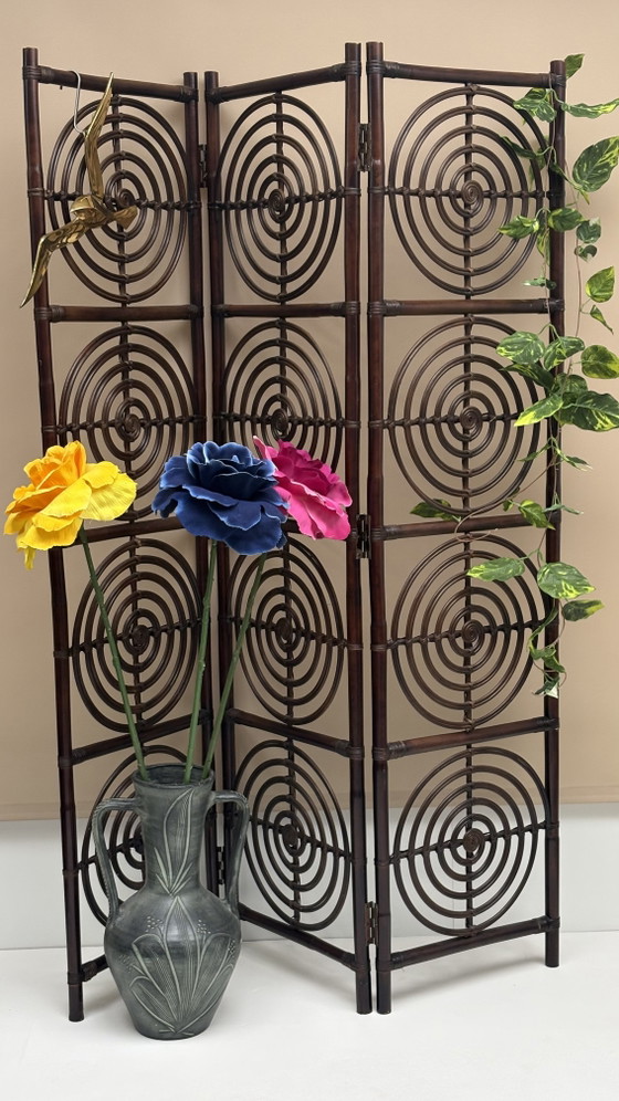 Image 1 of Dutchbone Rumour Design Raumteiler aus Rattan, braun, ist