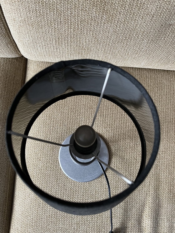 Image 1 of Vintage IKEA table lamp B9610 black shade