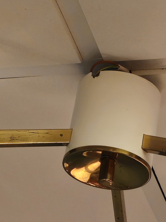 Image 1 of Lampada da soffitto vintage Hillebrand Leuchten Design