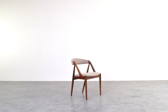 Image 1 of Chaises en teck style Mid-Century, modèle 31, par Kai Kristiansen pour Schou Andersen, années 1960, lot de 4