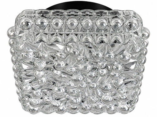 Lámpara de techo o aplique de los años 60 70 Bubble Glass Germany Space Age Design