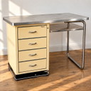Bureaux de médecin vintage Hansen Berlin des années 50 – Métal et Chrome