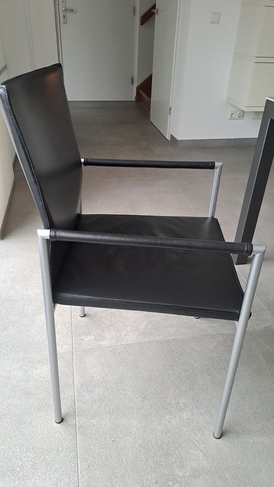 Image 1 of 6 chaises de salle à manger design