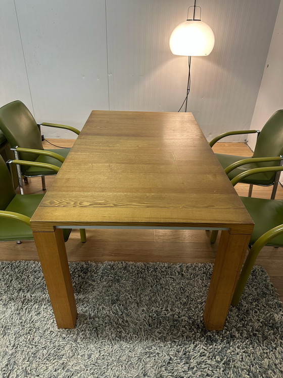 Image 1 of Complete Leolux Set Green | Sofa, Table, Chairs & Armchairs