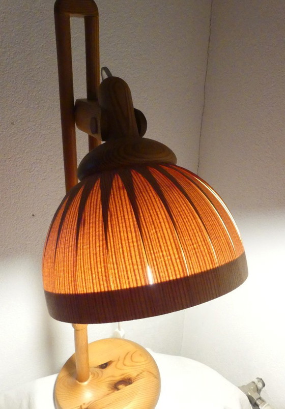 Image 1 of Tischlampe Holz Hans Agne Jakobsson AB Ellysett Markaryd UK2aEb