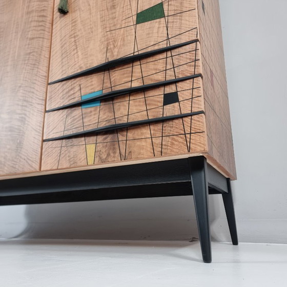 Image 1 of Armadio vintage in noce, anni '70