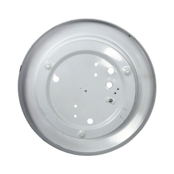 1980s Bahag Round Ceiling Light Made of Glass and Metal (photo 8 of 10)