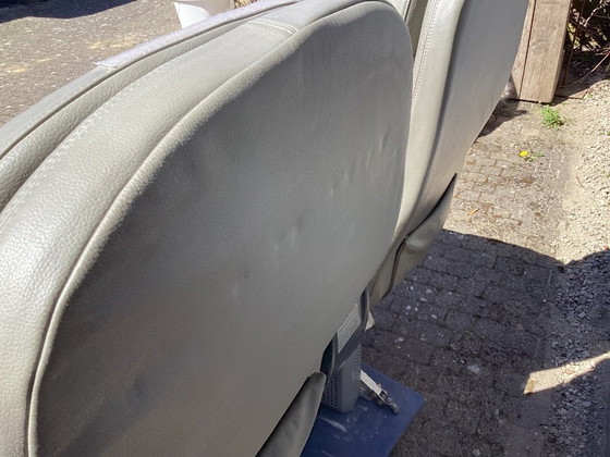 Image 1 of Sedili in pelle vintage di classe business dell'aereo A320
