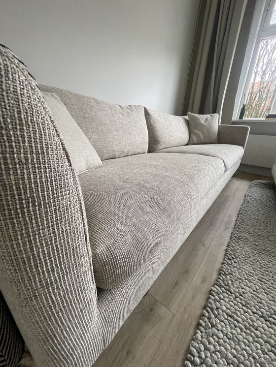 Image 1 of Montis Axel Japandi beige 3,5 posti con pouf appena rivestito