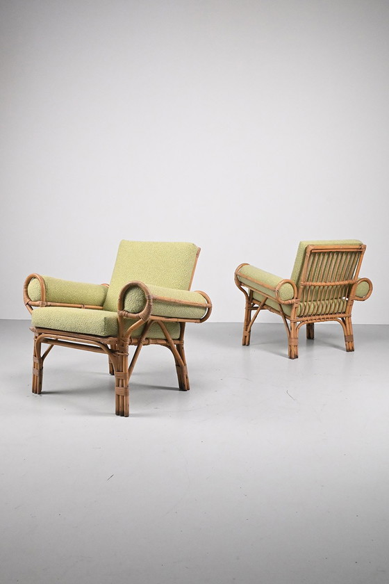 Image 1 of Rare Mid Century armchairs
