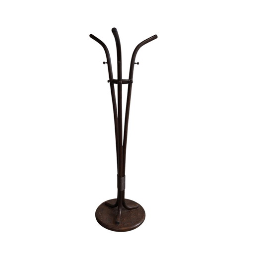 Vintage rotan manou kapstok 