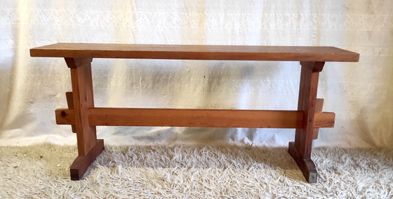 Image 1 of Panche in pino massello - anni '80