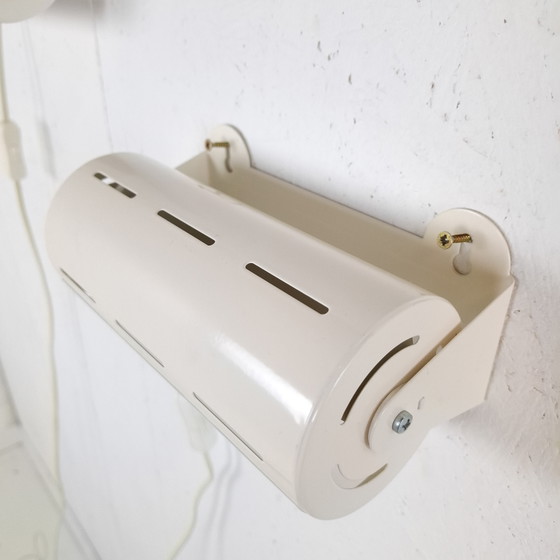 Image 1 of 3 lampade da parete vintage Ikea Smyg in metallo/plastica bianca