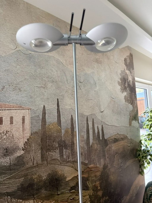 Occhio puro E Terra - satin glass, Lampada da terra moderna