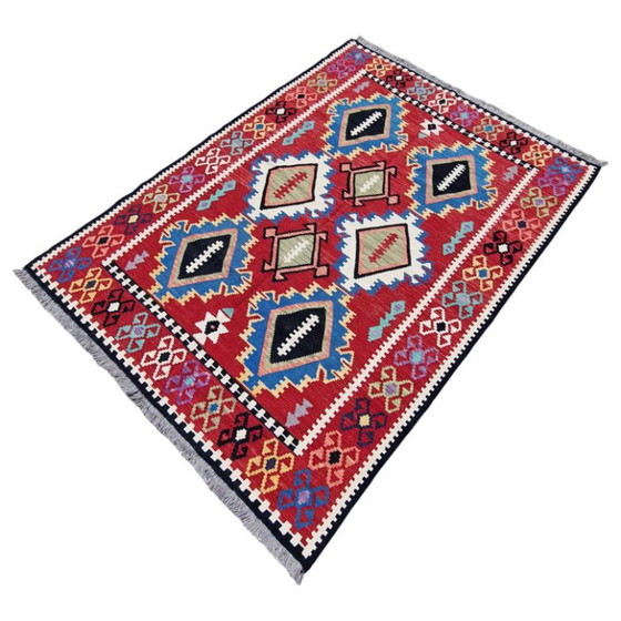 Handwoven Maimana Kilim Rug | Traditional Wool Flatweave | 150 × 203 cm (59 × 80 in) – Rugs & carpets (photo 5 of 7)