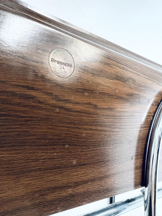 Image 1 of Vintage inklapbare trolley ‘60