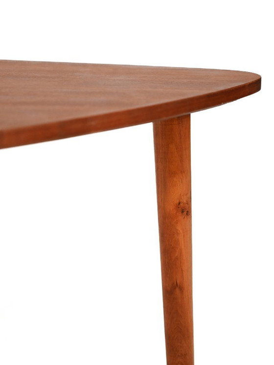 Image 1 of Scandinavian triangular coffee table from the Sixties