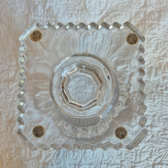 Kristallvase signiert Art Vannes France – Medici-Form – 28 cm – Vasen, Crystal (photo 9 of 12)