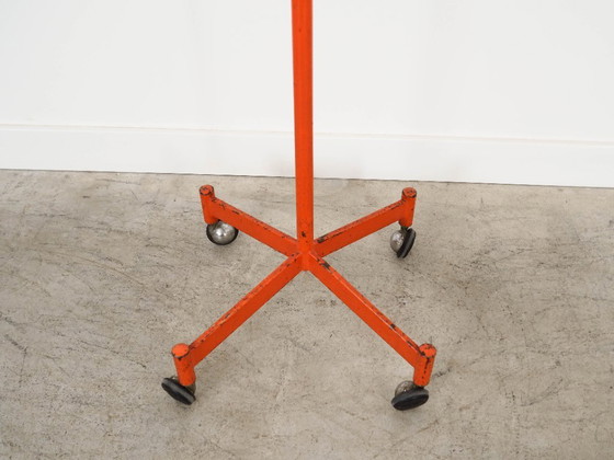 Image 1 of Swivel coat rack on castors, Danish design, 1970s, made in Denmark