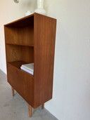 Danish Vintage Bookcase With Flap