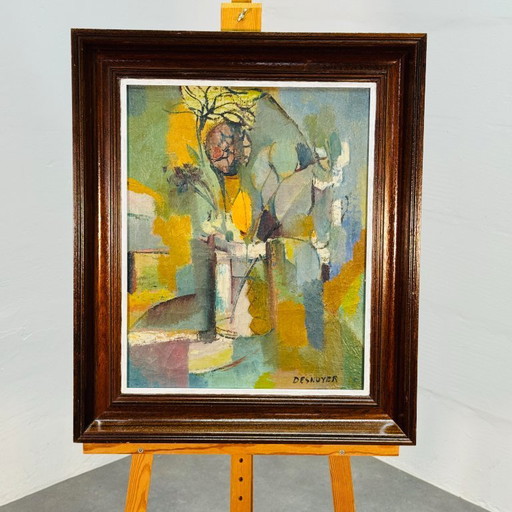 Francois Desnoyer (1894-1972) Olie op doek.