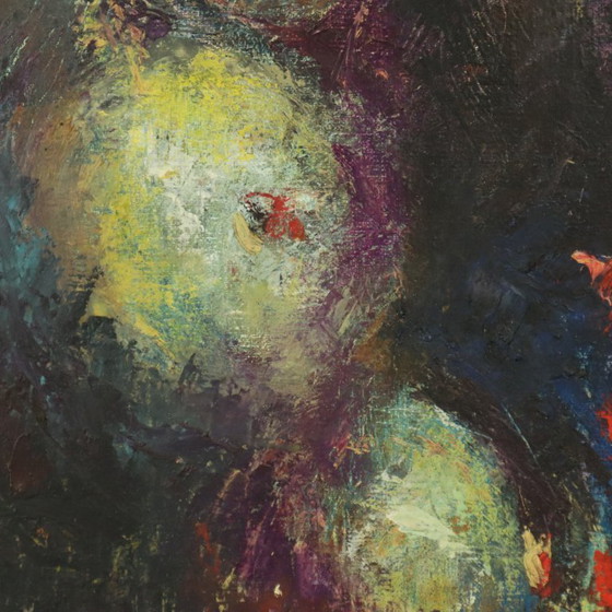 Image 1 of Pintura abstracta de mujer desnuda