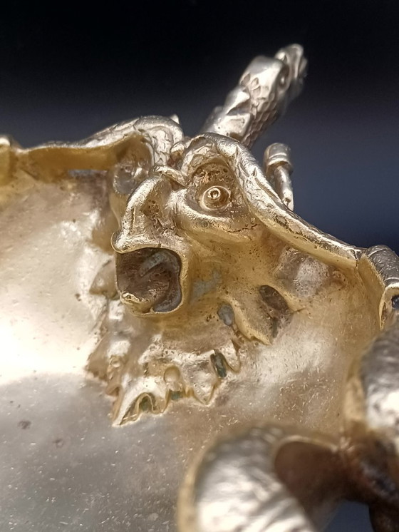 Image 1 of coupe en bronze doré attribué à Delafontaine XIX
