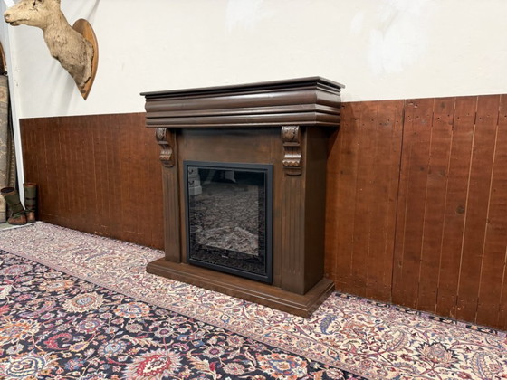 Classic English Decorative Fireplace Mantel – Rubyfires, Decorative Objects, Glass, Metal (photo 4 of 17)