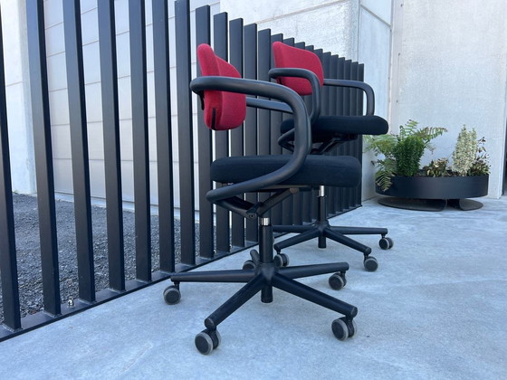Image 1 of 2x Vitra Allstar Office Chairs
