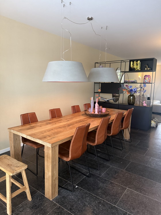 8 x Montis Ivy Sedia – Sedie da pranzo, Leather, Metal (photo 4 of 9)