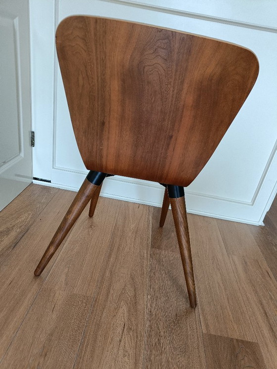 Image 1 of Chaise vintage des années 1960 recyclée, impression de bande dessinée rétro