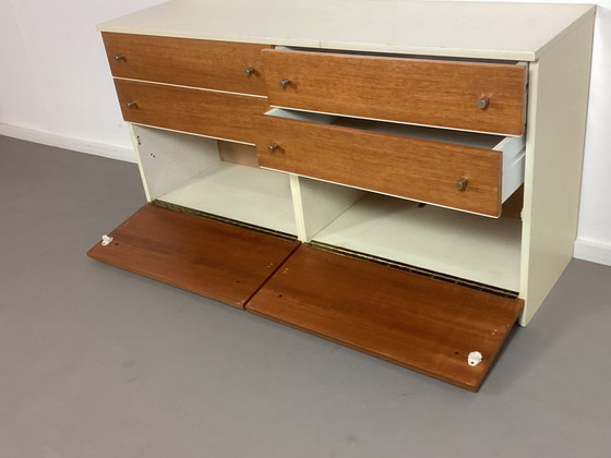 Image 1 of Vintage Mcm Ladekast Kast Dressoir Teak