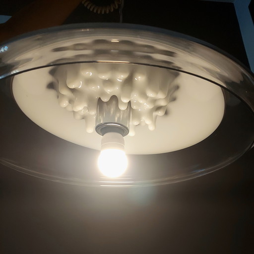 Murano Glass Pendant Lamp by Toni Zuccheri For VeArt Venetia
