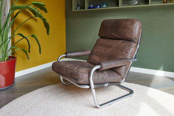 Image 1 of Gelderland Oberman armchair 601 - Jan des Bouvrie