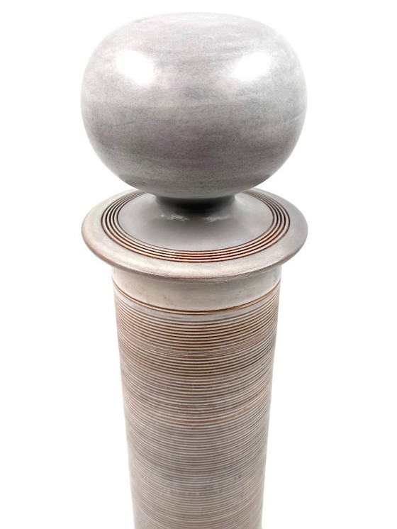 Image 1 of Vaso in gres della metà del secolo scorso, Franco Bucci Italia 1970 ca.