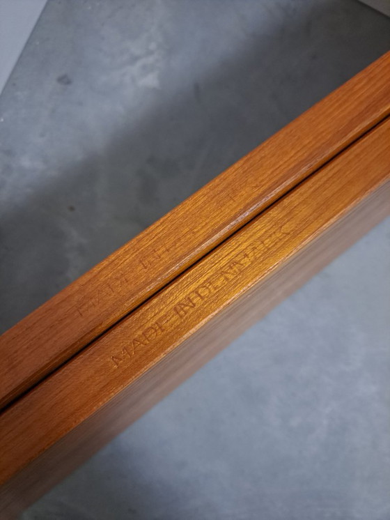 Image 1 of Sistema modulare di pareti in teak Royal System di Poul Cadovius, danese Cado