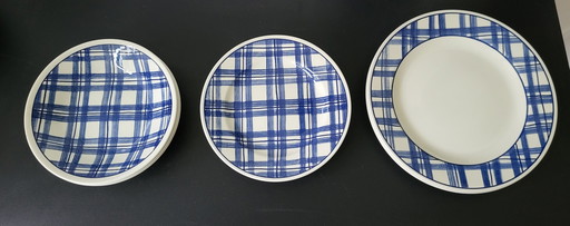 Assiettes IKEA Vintage, lot de 10 pièces