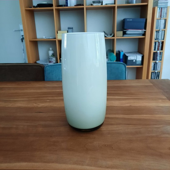 Image 1 of Vaso in vetro bianco latte di Zwiesel Glas Germania