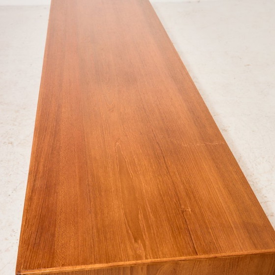 Image 1 of MK10637 Gerestaureerd teakhouten dressoir