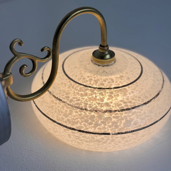 Image 1 of Applique da parete in vetro Clichy vintage