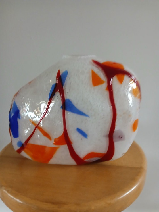 Image 1 of Jarrón de cristal estilo Murano