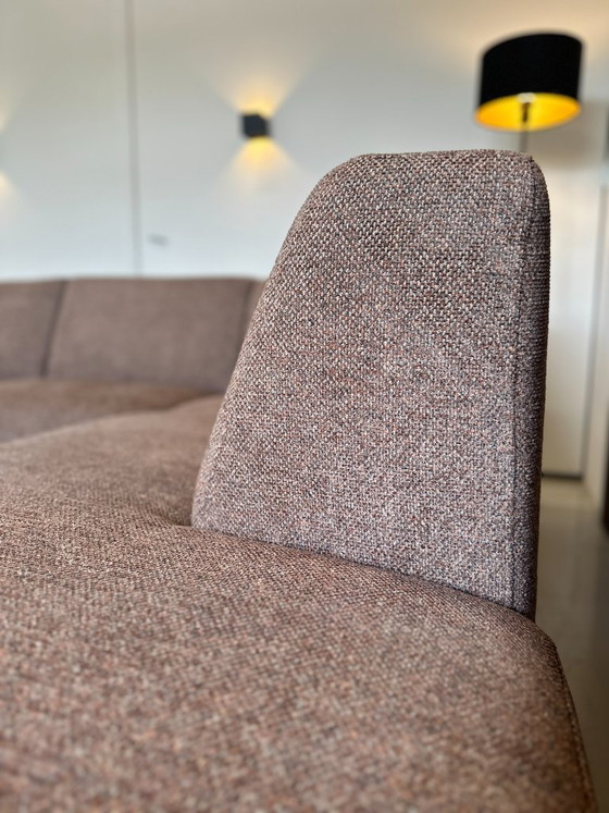 Image 1 of Divano campione marrone/rosso in condizioni pari al nuovo, 267x220 cm