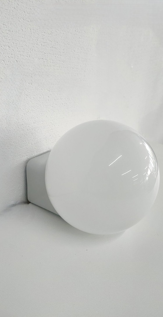 Image 1 of Extremely rare French Europhane wall lamp type Perla