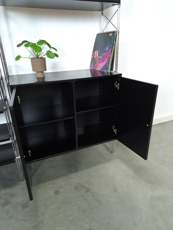 Image 1 of Ensemble d'armoires et d'étagères modulaires Denka de design danois