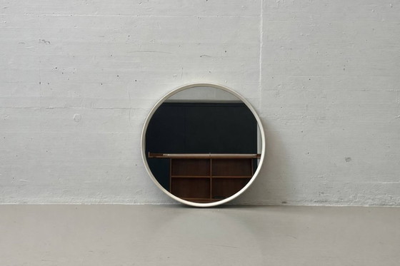 Image 1 of Space Age wandspiegel, Italië jaren 70, Möbel Mann Vertrieb