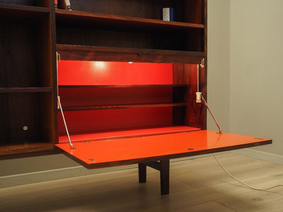 Image 1 of Palissanderhouten boekenkast, Deens design, jaren 70, ontwerper: Ib Kofod Larsen