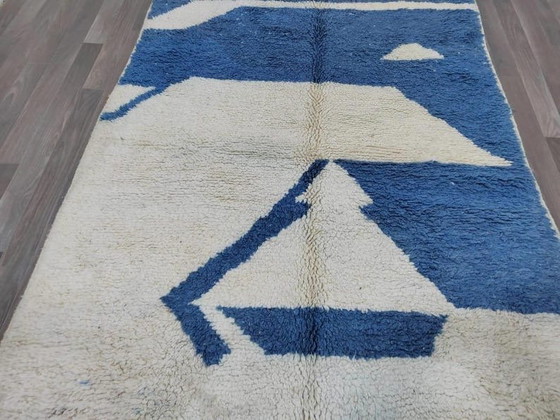 Alfombra tradicional marroquí de pura lana, tamaño 1,4/2,6 m. – Ahrend, Wool (photo 7 of 8)