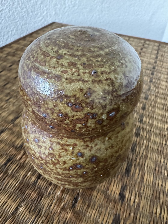 Image 1 of Portavelas de cerámica con forma de búho de Guy Baudat