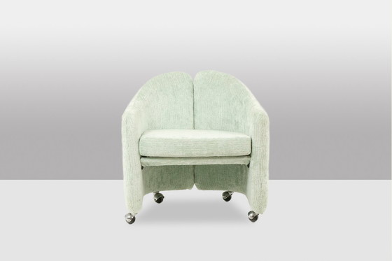 Image 1 of Eugenio Gerli para Tecno. Par de sillones "PS142". Década de 1960.